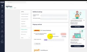 OGOship shipping information