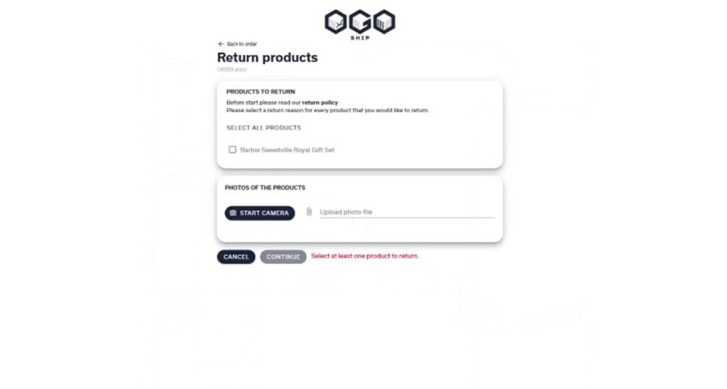 eCommerce Returns with OGOship