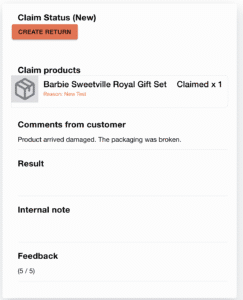 individual claim