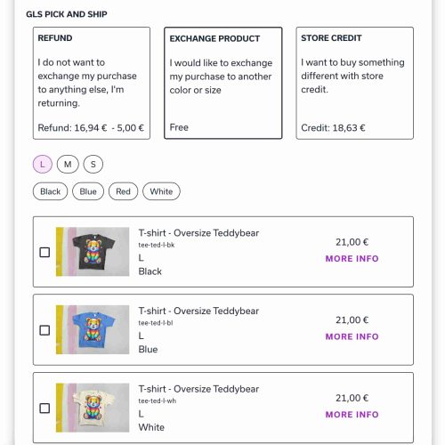 OGOship returns exchange screenshot 2 OGOship returns exchange screenshot 2
